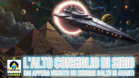 L'Alto Consiglio di Sirio: Hai appena vissuto un enorme balzo in avanti.