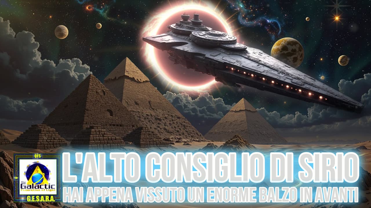 L'Alto Consiglio di Sirio: Hai appena vissuto un enorme balzo in avanti.