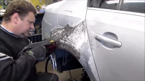 VW Jetta Quarter Panel Repair | Rear Fender Restoration