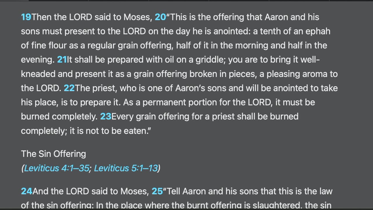 Leviticus 6