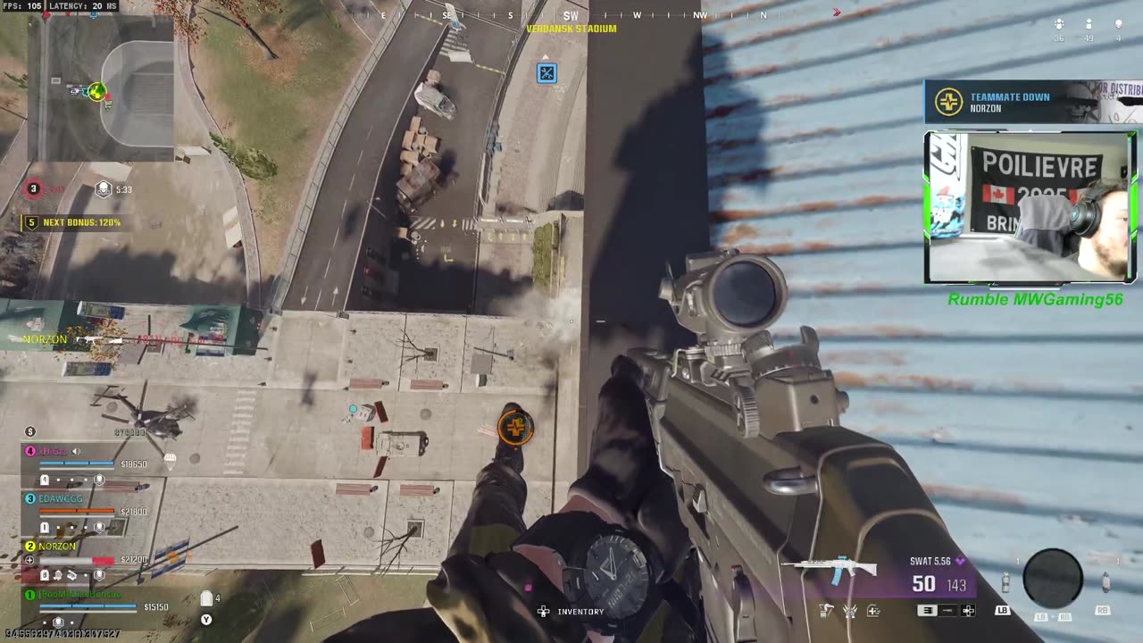 Morning warzone