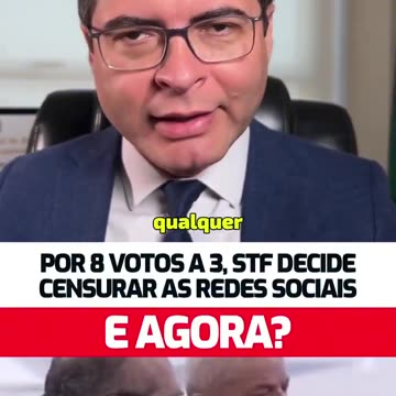 Hoje a censura foi oficialmente instaurada no Brasil 🤐