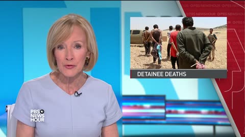 News Wrap: California wildfire advances; horrors reported in Syrian prisons