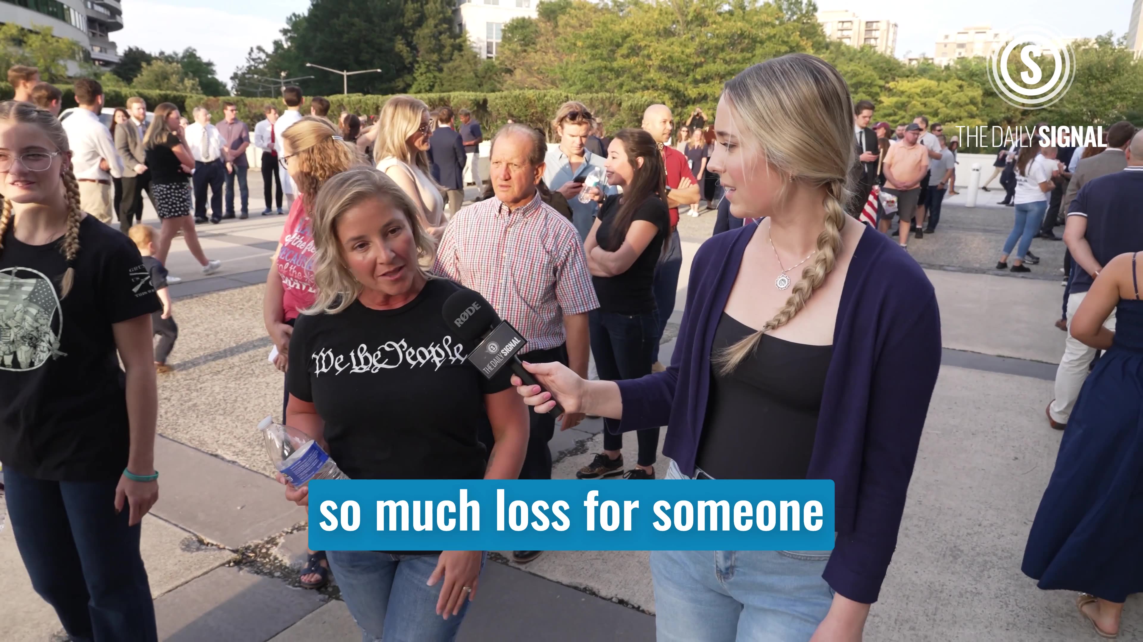 ‘He Didn’t Die in Vain:’ Raw Reactions From Supporters at Charlie Kirk’s DC Vigil