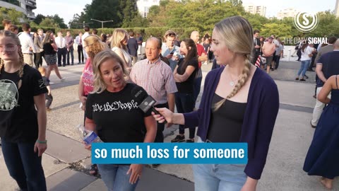 ‘He Didn’t Die in Vain:’ Raw Reactions From Supporters at Charlie Kirk’s DC Vigil 