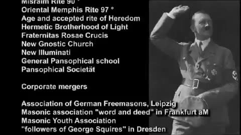 Heydrich worked on closing freemasons lodges during the 30's