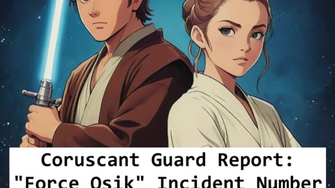 fanfiction-starwars:Coruscant Guard Report: "Force Osik" Incident Number 2 Hilimi
