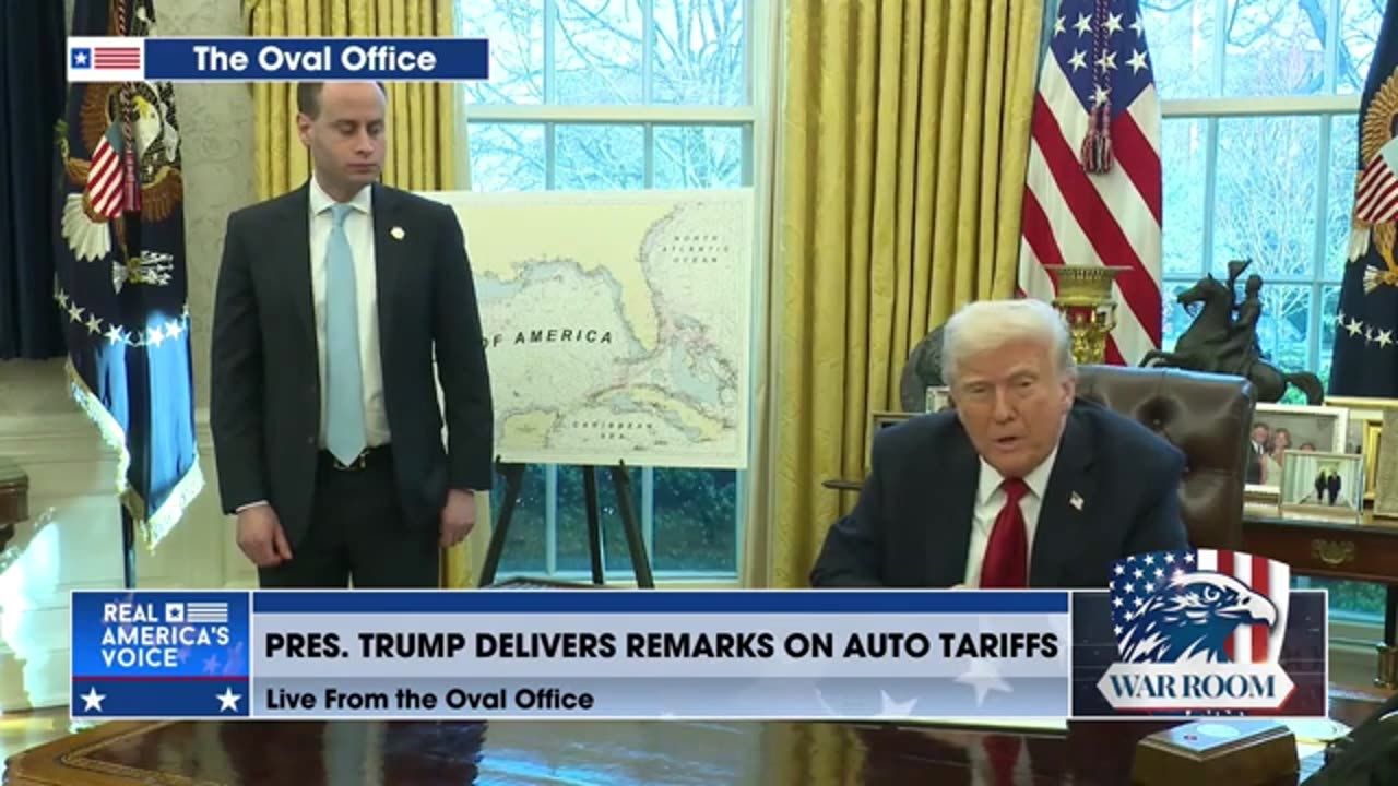 Warroom Ep 4367: New Tariffs Announced; American Car Manufacturing Is Back (WED 3.26.25)