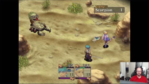 Playing Breath Of Fire IV for a bit this morning.