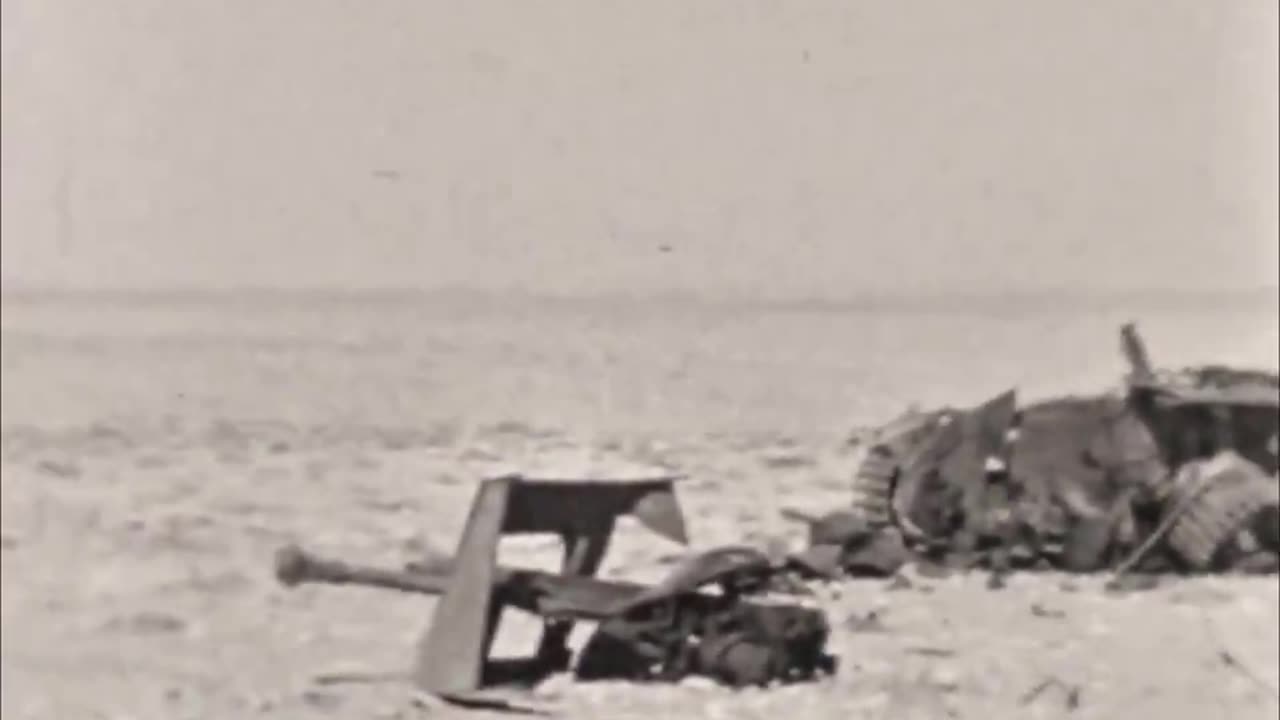 2/4 Australian Field Workshop Engineers blow up an abandoned Panzerjäger I circa 1942