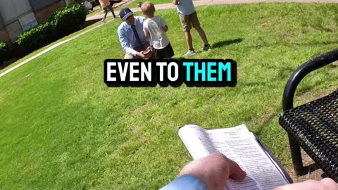Receptive Young Man Gets Saved in Oklahoma City