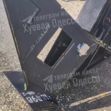 Fisherman in Odessa Reel in a Russian Shahed Attack Drone p