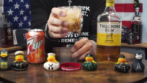 Frederick Harris - Tullamore DEW Honey Liqueur & 7-Up Tropical Soda
