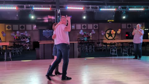 Progressive Double Two Step @ Electric Cowboy with Wes Neese 20250801 202909244