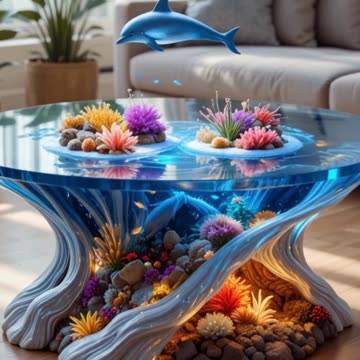 This Aquarium Kitchen Island Will Blow Your Mind! 😲✨🐟