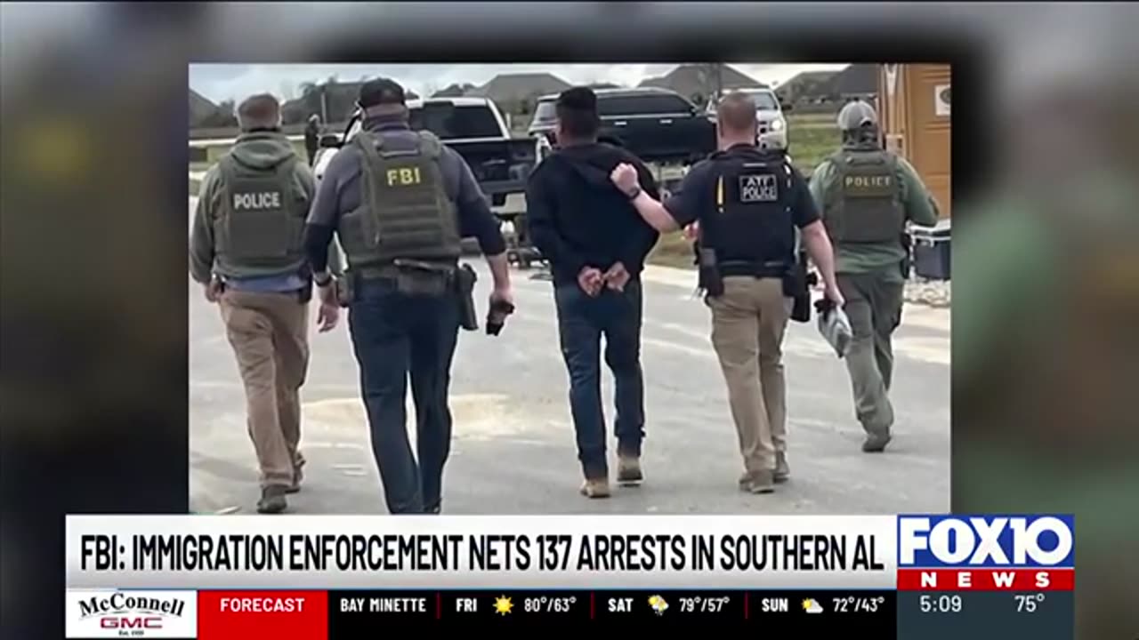 FBI’s Immigration Enforcement Arrested Hundreds