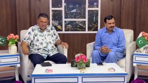 Pastor Anwar Fazal with Pastor Nida Anwar Masih on winning souls recording with Pastor Japp