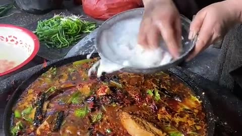 traditional fried tofu with chili sauce