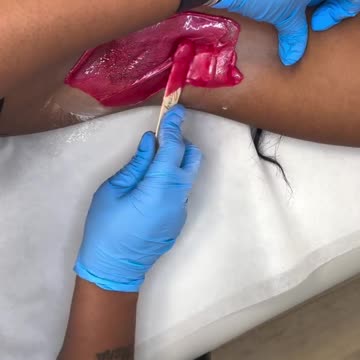 @elegantnroyaltyskin Underarm Waxing with Sexy Smooth Cherry Desire Hard Wax Tutorial