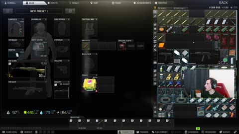 After work gaming| Escape From Tarkov| Also steam test