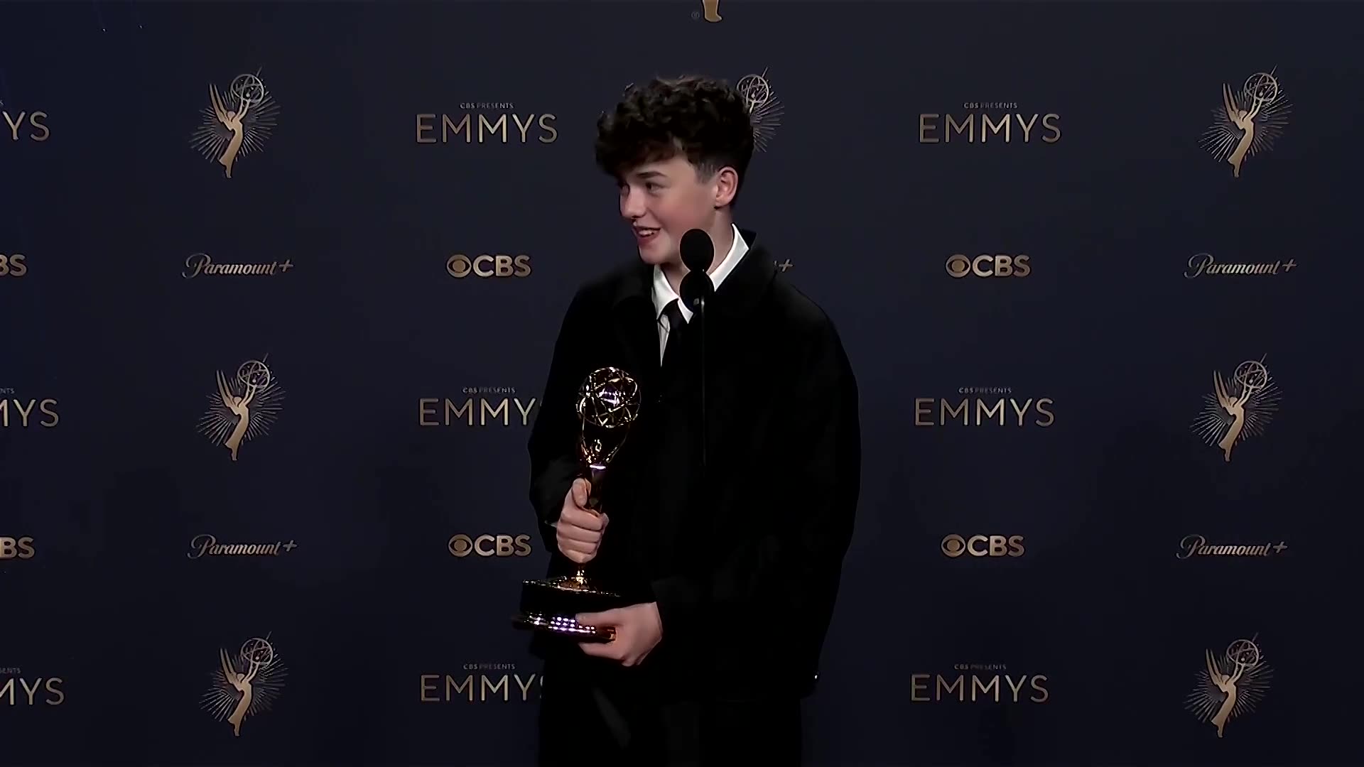 15-year-old Owen Cooper wins best supporting actor for Adolescence