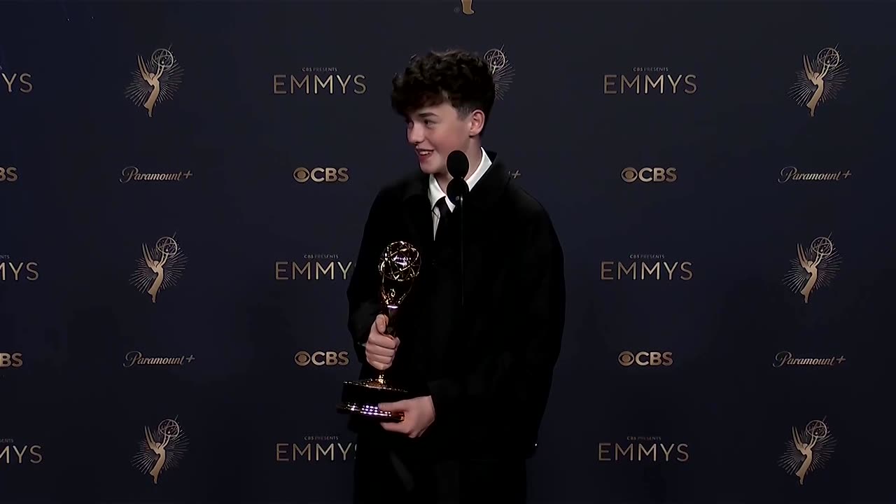 15-year-old Owen Cooper wins best supporting actor for 'Adolescence'