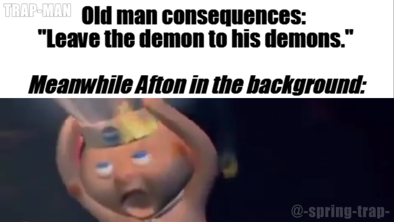 leave the demon to his demons