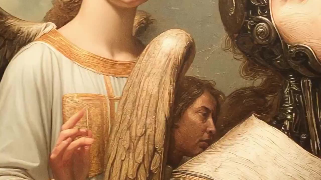 👼 Androids and Angels... (AI generated)