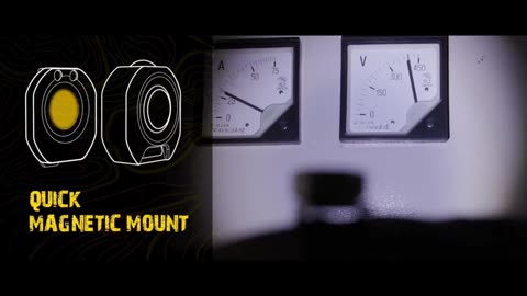 NanoB10 9-Mode EDC Flashlight with 360° Hands-Free Use by GADGET ON