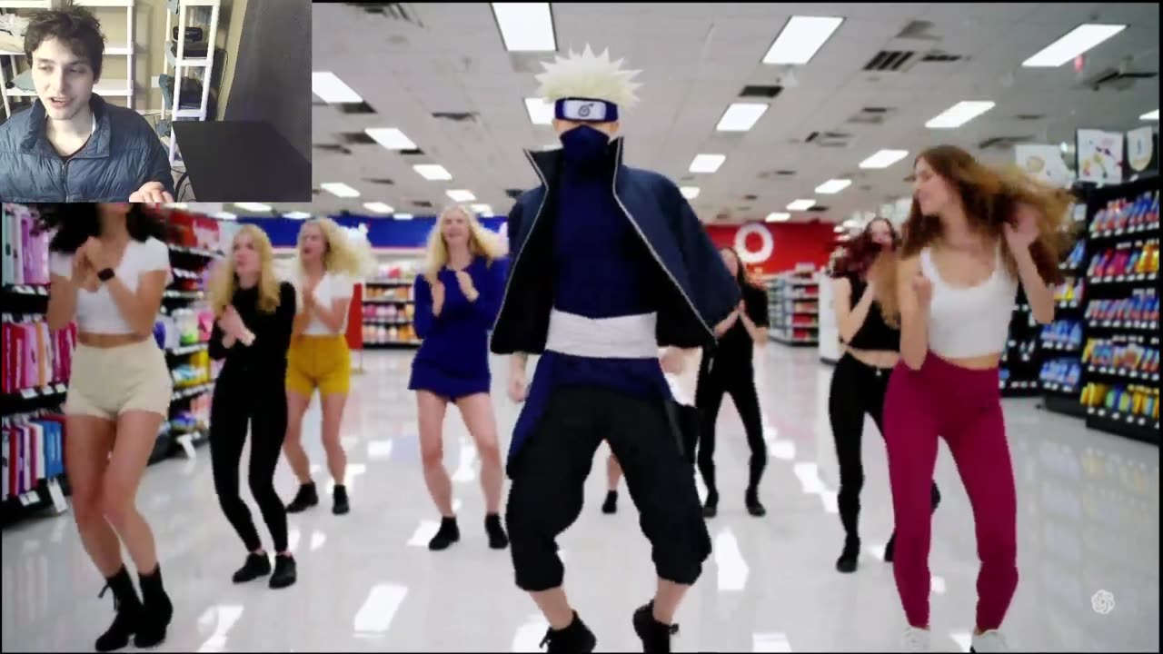 Outtake #1,000 Of Kakashi Dancing With Women At A Target Store Fake Funny Parody Video
