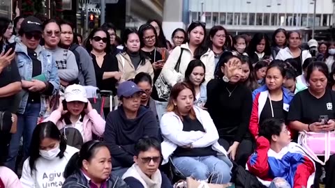 Filipino domestic worker praised for saving baby in Hong Kong blaze