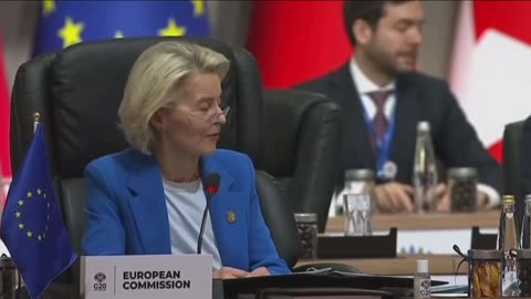 Ursula von der Leyen says "We must change this imbalance