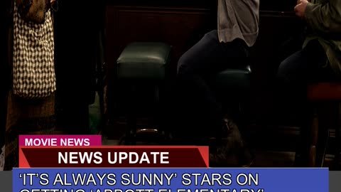 Its Always Sunny Stars on Getting Abbott Eleme