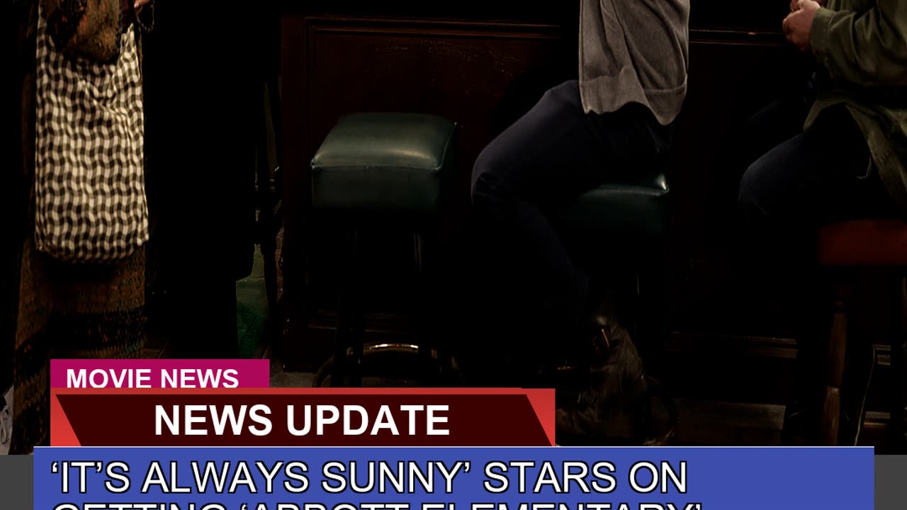 Its Always Sunny Stars on Getting Abbott Eleme
