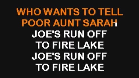 Bob Seger - Fire Lake Lyrics