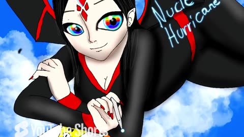 Oc speedpaint nuclear the vampire drawing