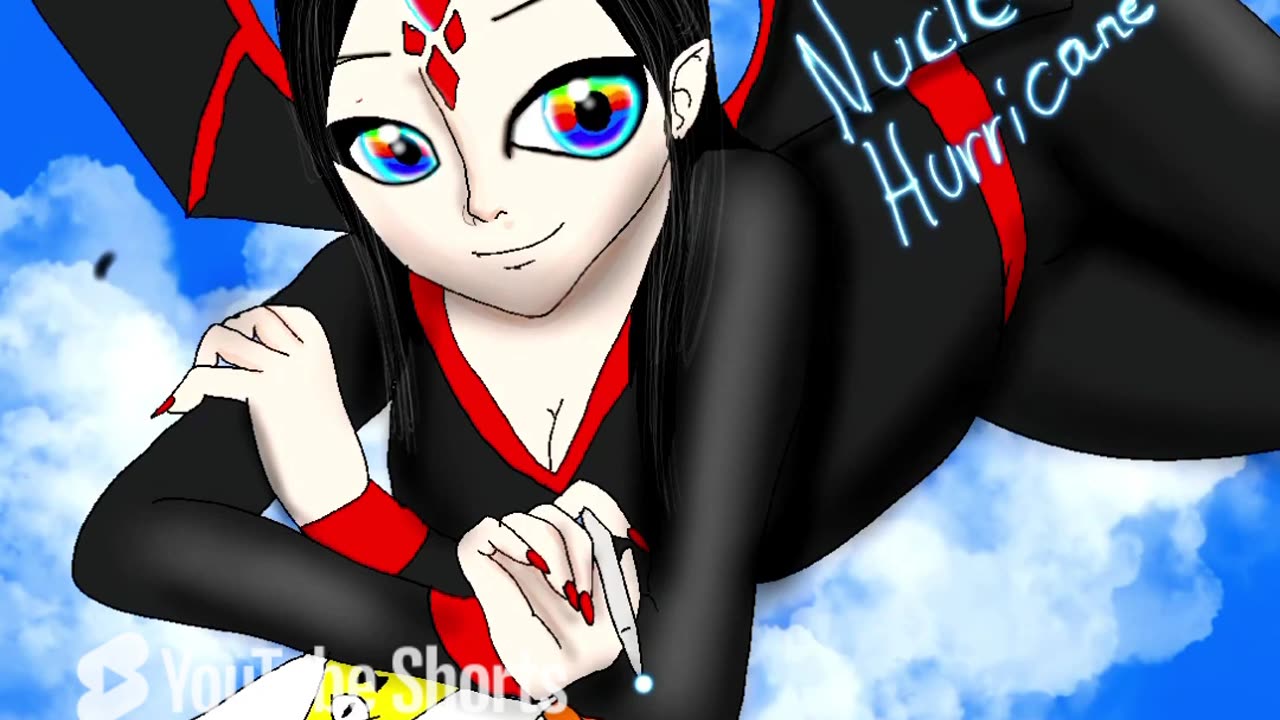 Oc speedpaint nuclear the vampire drawing