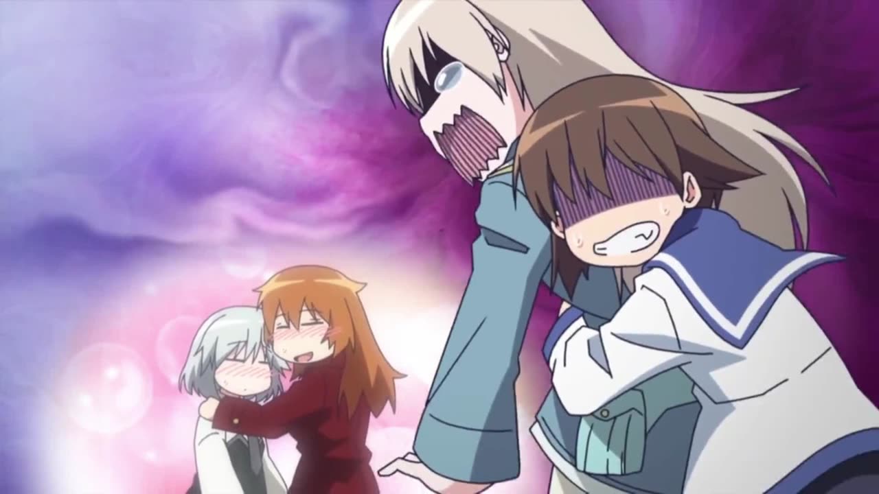 Strike Witches: 501st Joint Fighter Wing Take Off! - Sanya gives a gift to Shirley