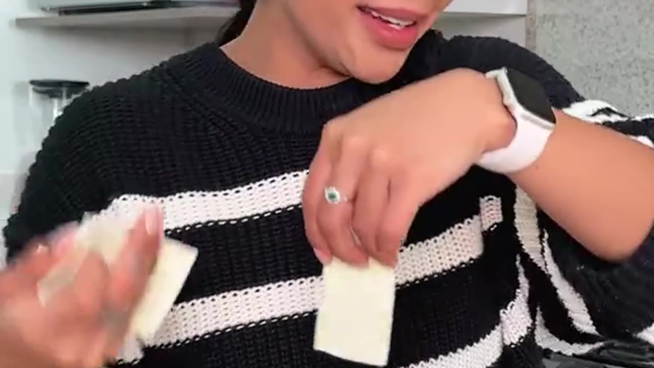 Preparando el desayuno viral en tostadora😍