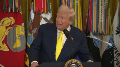 Trump honors Purple Heart recipients