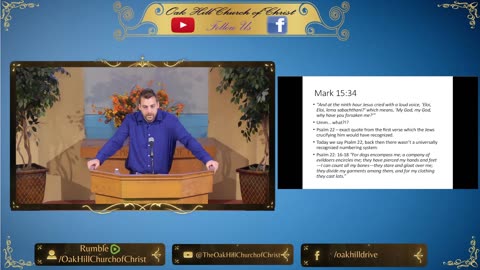 Oak Hill Church of Christ Worship Stream Live!