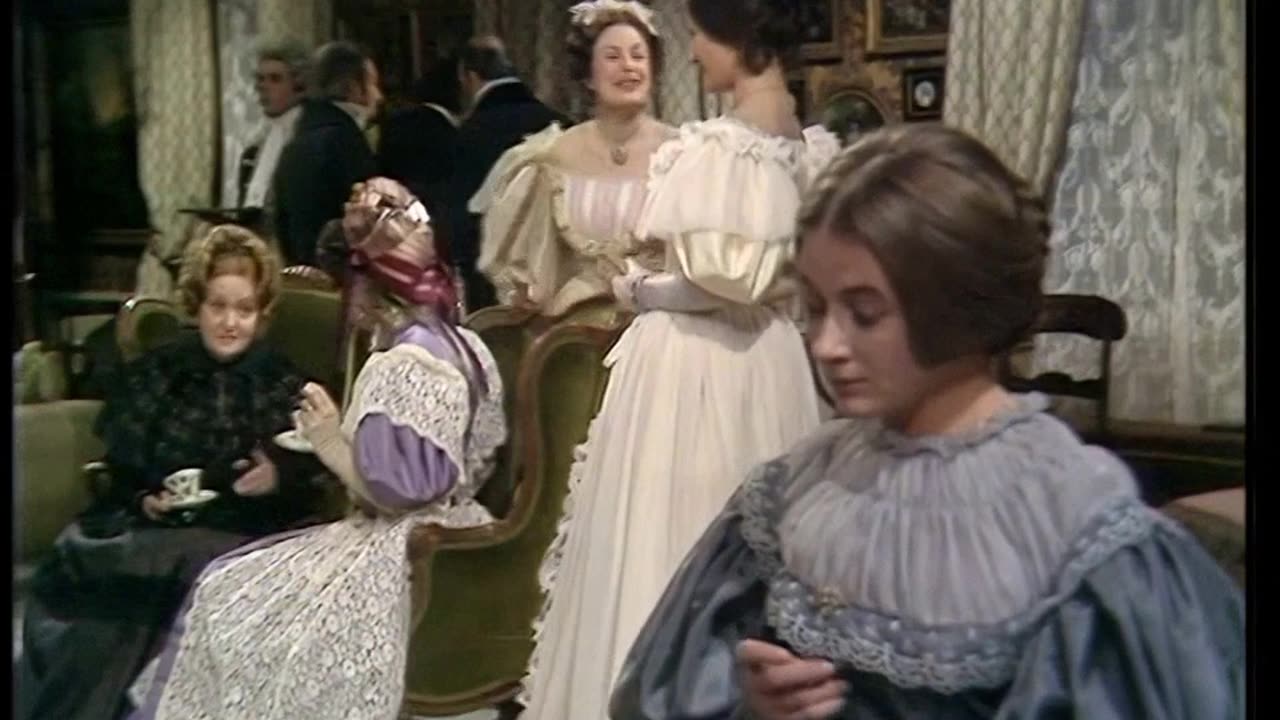 The Party Scene in JANE EYRE (1973) HD - Mr. Rochester (Michael Jayston) Sings His Serenade for Jane