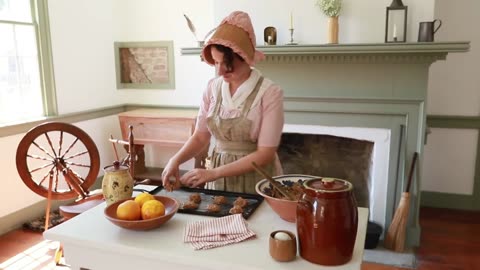 How to Use an 18th century Earthen Oven + Cinnamon Tea Cakes (1796) part 2