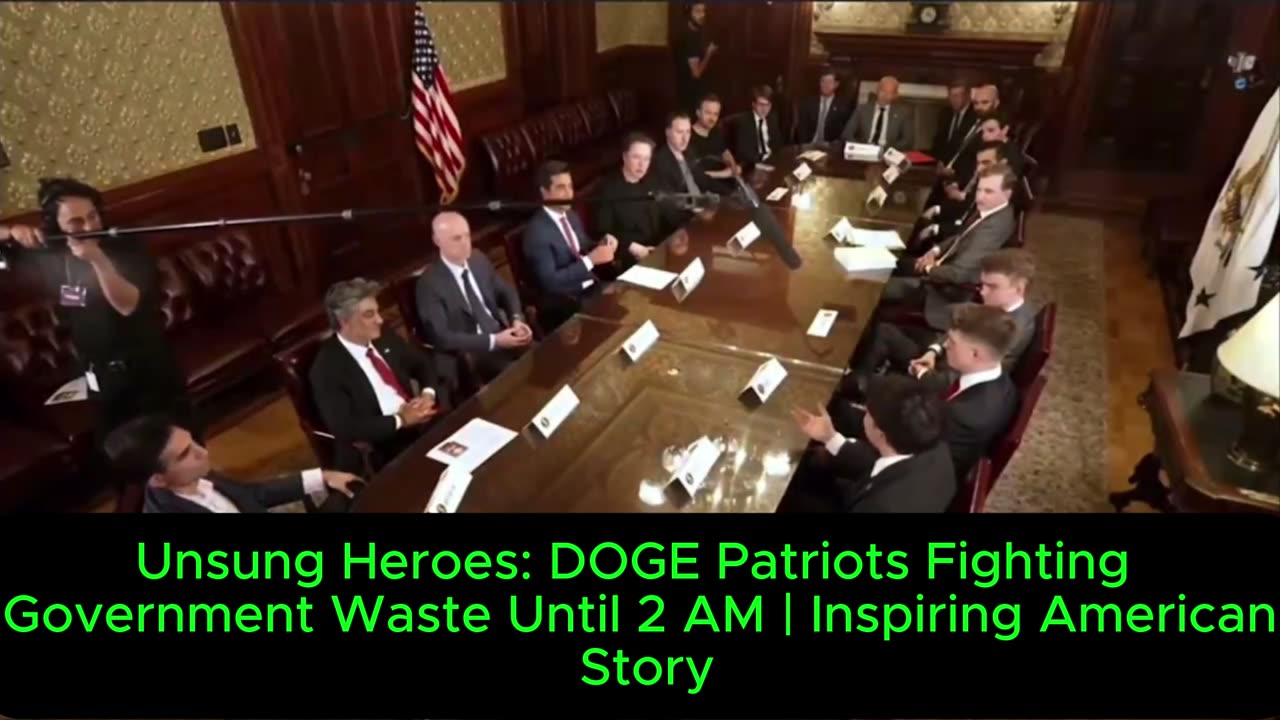 Unsung Heroes: DOGE Patriots Fighting Government Waste Until 2 AM | Inspiring American Story
