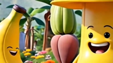 A banana's unique fact