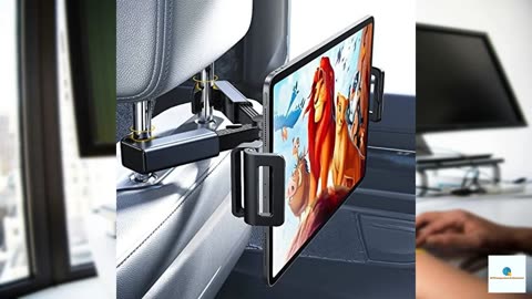 LISEN Tablet iPad Holder for Car Mount Headrest Must Have, iPad Car Holder Back Seat Trave