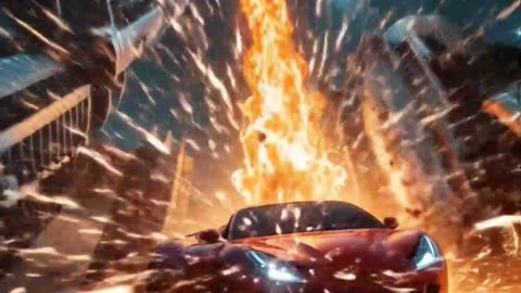 Ferrari 812 Dodges Death in Explosive Meteor Shower 🌠🔥