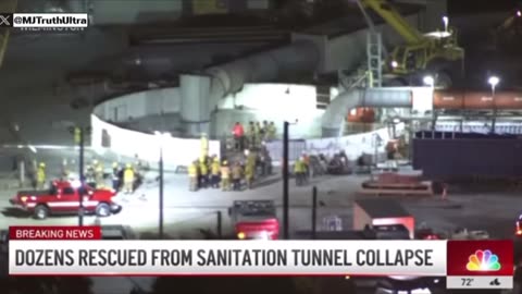 Tunnel Collapse in Wilmington, Los Angeles - Trapping 31 Workers