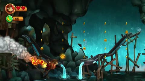 Donkey Kong Returns HD (Part 8) Level: Crowded Cavern 4 - 5