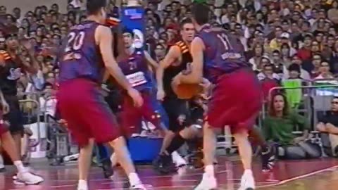 "Barcelona vs Philadelphia 76ers" NBA Europe Live Tour (05 de Octubre, 2006) en español 